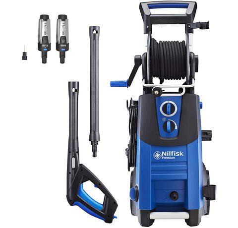 Nilfisk Premium 180 Pressure Washer Main view of the Nilfisk Premium 180 Pressure Washer.
