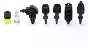 Norse SK155 Pressure Washer's attachments.