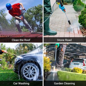 Paxcess Electric Power Washer in use.