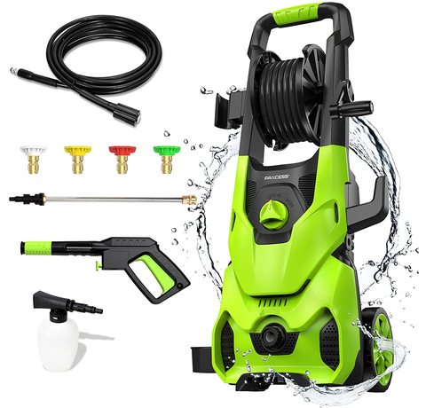 Paxcess Electric Pressure Washer Main view of the Paxcess Electric Pressure Washer.