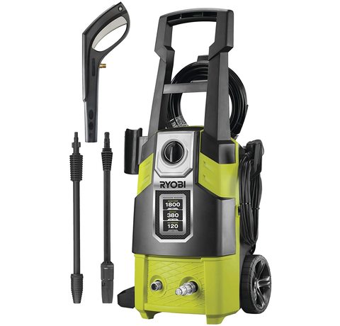 Ryobi RPW120B Pressure Washer Main view of the Ryobi RPW120B Pressure Washer.