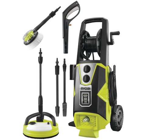 Main view of the Ryobi RPW150XRB Pressure Washer.