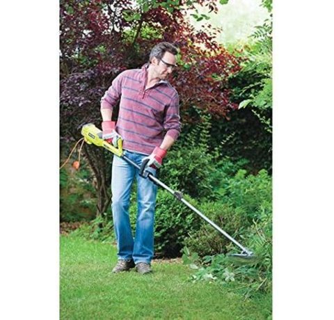 Ryobi RXBC01 Brush Cutter in use.