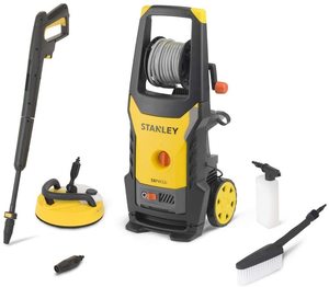 STANLEY SXPW16PE Pressure Washer with accessories.