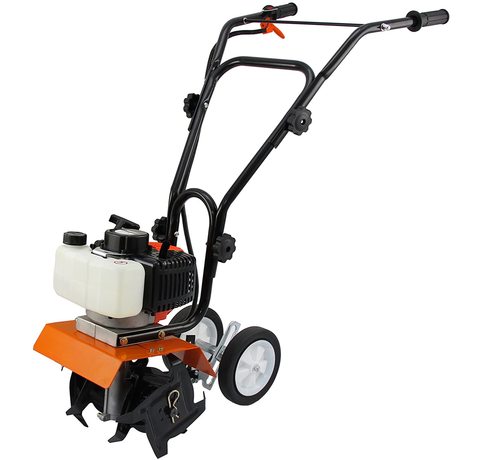 Main view of the T-Mech 52cc Garden Tiller.