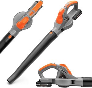 Terratek Cordless Leaf Blower at different angles.