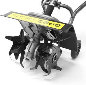 The Handy Petrol Mini Tiller's blades.