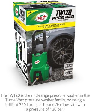 Turtle Wax TW120 Pressure Washer's box.