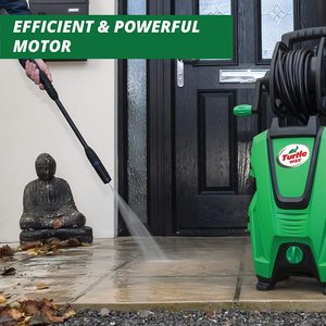 Turtle Wax TW135 Pressure Washer in use.