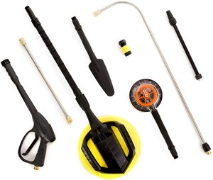 Wilks-USA RX550 Pressure Washer's attachments.