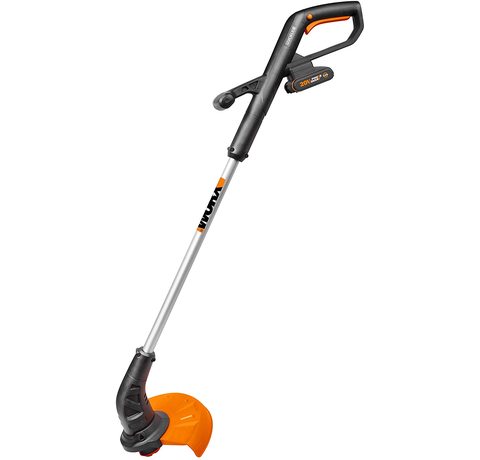 Main view of the WORX WG157E Cordless Grass Trimmer.